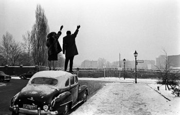 Berlin, le mur Noël 1961